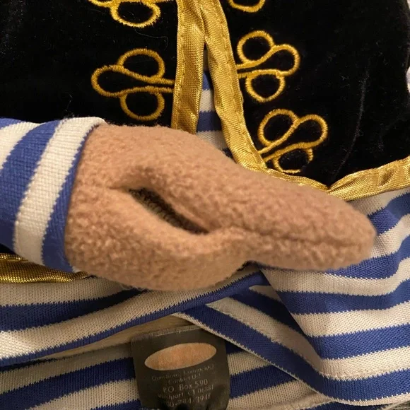 Melissa & Doug Pirate Hand Puppet Barnacle Bart Pretend Play Plush No Stick - Picture 10 of 11